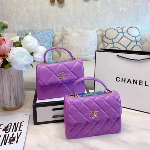 Chanel Flap Bag with Top Handle