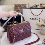 Chanel Flap Bag with Top Handle