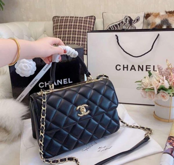 Chanel Flap Bag with Top Handle