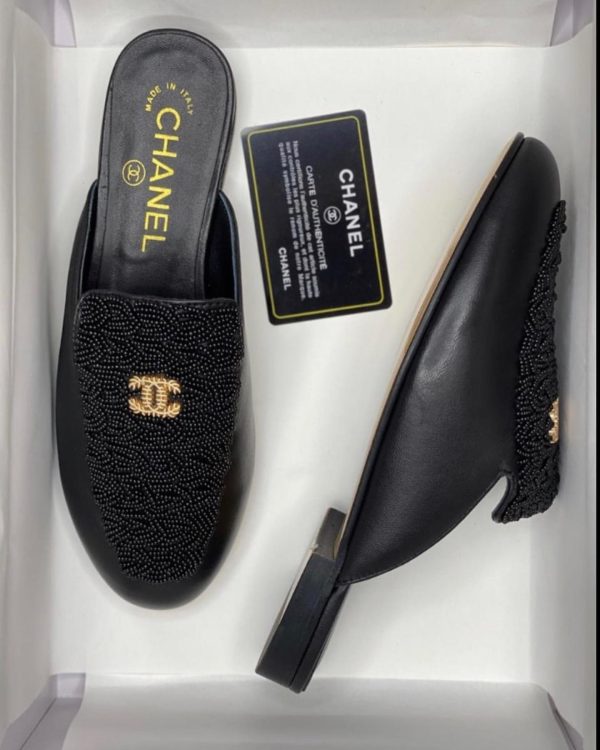 Chanel CC Mules