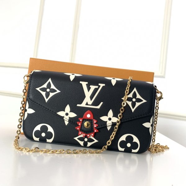 Louis Vuitton Félicie Pochette Chain Wallet