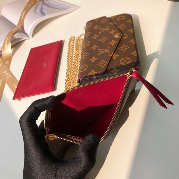 Louis Vuitton Félicie Pochette Chain Wallet