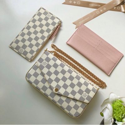 Louis Vuitton Félicie Pochette Chain Wallet