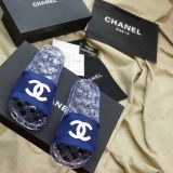 Chanel Clear Jelly Slides