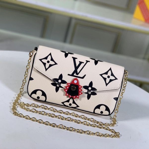 Louis Vuitton Félicie Pochette Chain Wallet