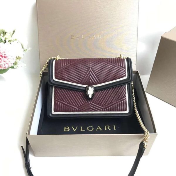 Bvlgari Serpenti Diamond Blast Shoulder Bag