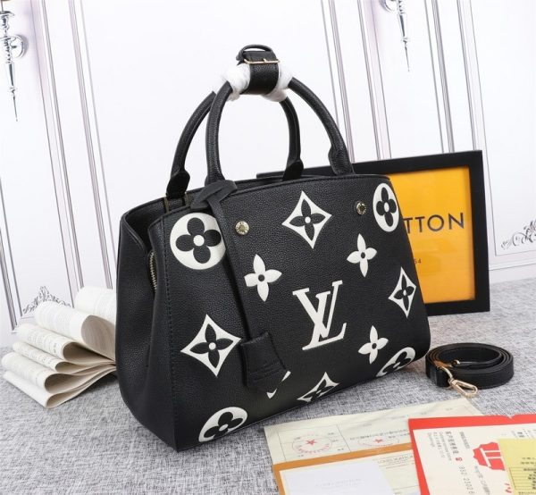 LV Montaigne BB Monogram Bag Black