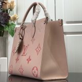 LV Monogram Empreinte Tote Bag Pink