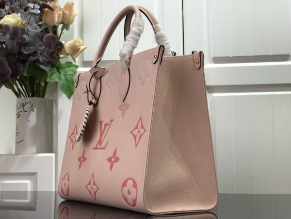 LV Monogram Empreinte Tote Bag Pink