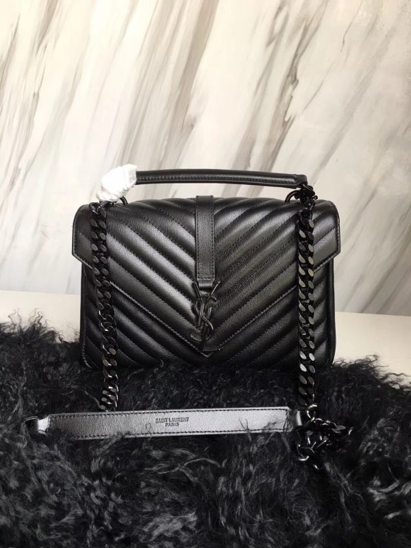 YSL Envelope Leather Bag